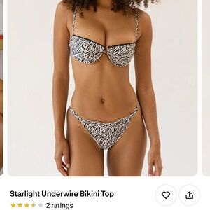 dippin daisys starlight underwire bikini top